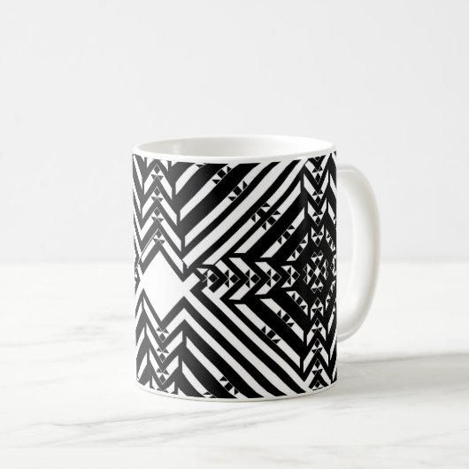Umgewandelt reflektieren Sie Perspektive Kaffeetasse (VorderseiteRechts)