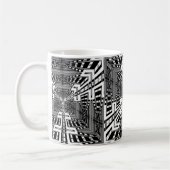 Umgewandelt reflektieren Sie Würfel Kaffeetasse (Links)