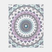 Umgewandelte Balancen-Mandala 2 Fleecedecke (Vorderseite)