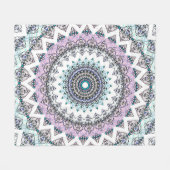 Umgewandelte Balancen-Mandala 2 Fleecedecke (Vorderseite (Horizontal))