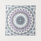 Umgewandelte Balancen-Mandala 2 Wandteppich (Vorderseite (Horizontal))