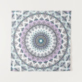 Umgewandelte Balancen-Mandala 2 Wandteppich (Vorderseite)