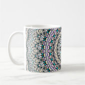 Umgewandelte Balancen-Mandala Kaffeetasse (Links)