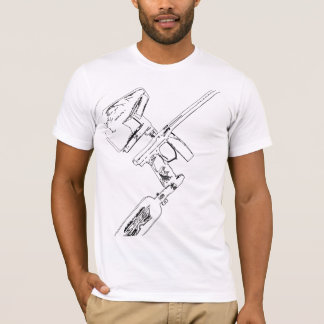 Umgewandelte Miniskizze T-Shirt