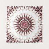 Umgewandelte Spektrum Soundwave Mandala Wandteppich (Vorderseite (Horizontal))