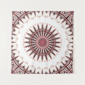 Umgewandelte Spektrum Soundwave Mandala Wandteppich (Vorderseite)