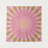 Umgewandelte Wasser-Mandala Wandteppich (Vorderseite)