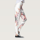 Umgewandeltes Eklipse Soundwave Kreuz Leggings (Rechts)