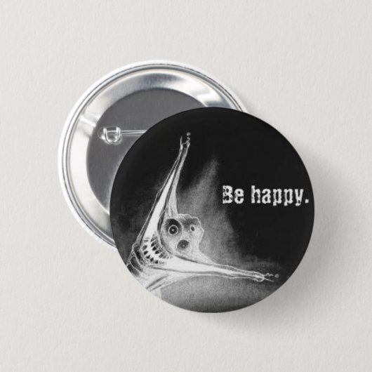 Umgewandeltes Grinsen Button (Vorne & Hinten)