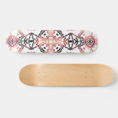 Umgewandeltes Mosaik Soundwave Kreuz Skateboard (Horizontal)