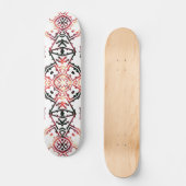 Umgewandeltes Mosaik Soundwave Kreuz Skateboard (Vorderseite)