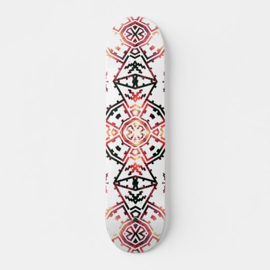 Umgewandeltes Mosaik Soundwave Kreuz Skateboard (Vorne)