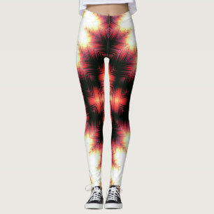 Umgewandeltes Soundwave Kreuz Leggings