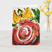 Umgruppierung Notecard Karte (Gelbe Blume)