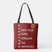 Umhängetasche - Fearless Vibe Tasche (Rückseite)