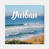 Umhlanga Durban View Ocean Beach Südafrika Magnet (Vorne)