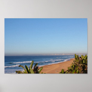 Umhlanga Greater Durban Ocean Beach Südafrika Poster