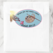 umhüllen, um ein Glas für Ihre Pinsel, Künstler od Rechteckiger Aufkleber (Tasche)