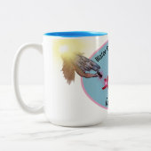 umhüllen, um ein Glas für Ihre Pinsel, Künstler od Zweifarbige Tasse (Links)