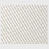 Umhüllende Streifen aus Papier-Champagner Geschenkpapier (Flach)