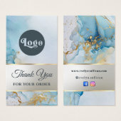 Umhüllung aus blauem Marmor (Vorne & Hinten)