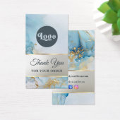 Umhüllung aus blauem Marmor (Schreibtisch)