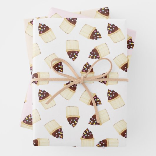 Umhüllung Geschenkpapier Set (Beispiel)