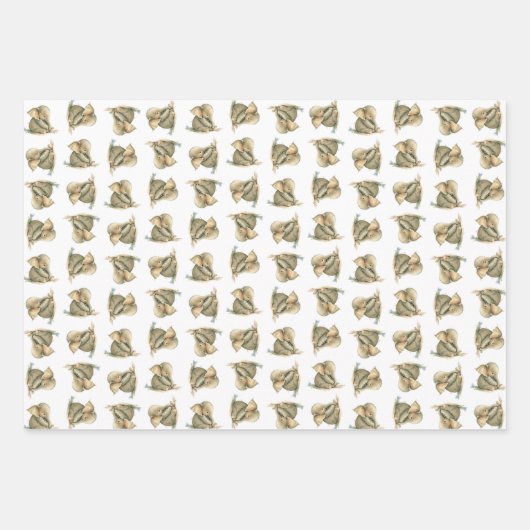 Umhüllung - Kleintiere Geschenkpapier Set (Vorderseite 2)