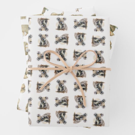 Umhüllung - Kleintiere Geschenkpapier Set (Beispiel)