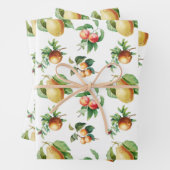 Umhüllung - Obst Geschenkpapier Set (Beispiel)