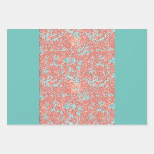 Umhüllung rosa blau geschenkpapier set (Vorderseite 3)