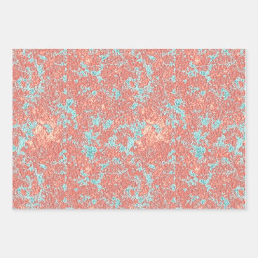 Umhüllung rosa blau geschenkpapier set (Vorderseite)