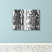 Umhüllung von Turin in Vollversion Leinwanddruck (Insitu (Holzboden))