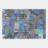 Umhüllungs-, Entpackungs- oder Collage-Papier Geschenkpapier Set (Vorderseite 3)