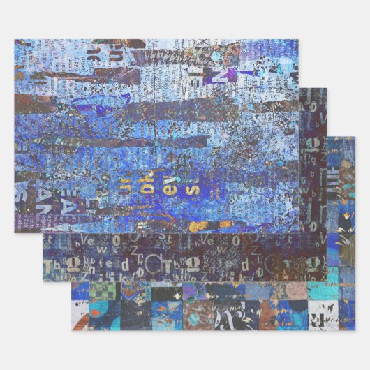 Umhüllungs-, Entpackungs- oder Collage-Papier Geschenkpapier Set (Set)