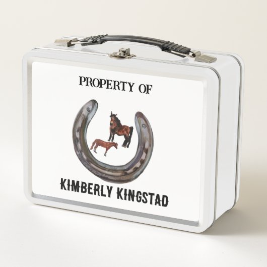 Umhüllungsbehälter Metall Brotdose (Vorderseite)