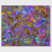 Umhüllungspapier Abstraktes Hartglas Geschenkpapier (Flach)