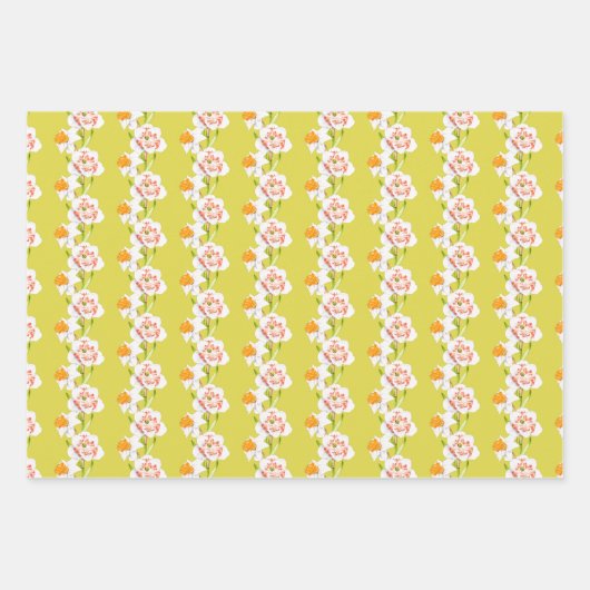 Umhüllungspapier auf einem Set (B) Geschenkpapier Set (Vorderseite 3)