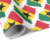 Umhüllungspapier aus Ghana Geschenkpapier (Rolleneckpunkt)