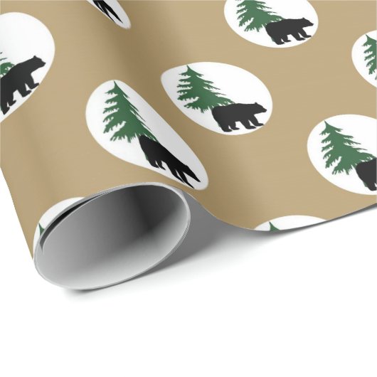 Umhüllungspapier aus schwarzem Party Geschenkpapier (Rolleneckpunkt)