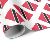 Umhüllungspapier aus Trinidad und Tobago Geschenkpapier (Rolleneckpunkt)