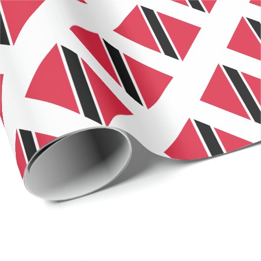 Umhüllungspapier aus Trinidad und Tobago Geschenkpapier (Rolleneckpunkt)