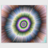 Umhüllungspapier, das blau grün und rosa explodier geschenkpapier (Flach)