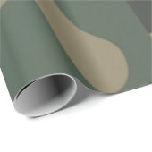Umhüllungspapier der grünen Camouflage, Geschenke, Geschenkpapier (Rolleneckpunkt)