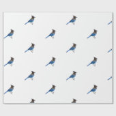 Umhüllungspapier der stellarblauen Jay Geschenkpapier (Flach)