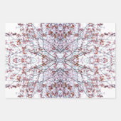 Umhüllungspapier: Entwurf für gebackene Kirschblos Geschenkpapier Set (Vorderseite 2)