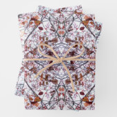 Umhüllungspapier: Entwurf für gebackene Kirschblos Geschenkpapier Set (Beispiel)