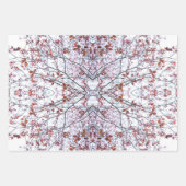 Umhüllungspapier: Entwurf für gebackene Kirschblos Geschenkpapier Set (Vorderseite)