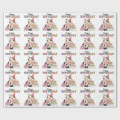 Umhüllungspapier für das Party der Mutterkuh Geschenkpapier (Flach)