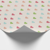 Umhüllungspapier für die romantische Naturfarbe Geschenkpapier (Ecke)